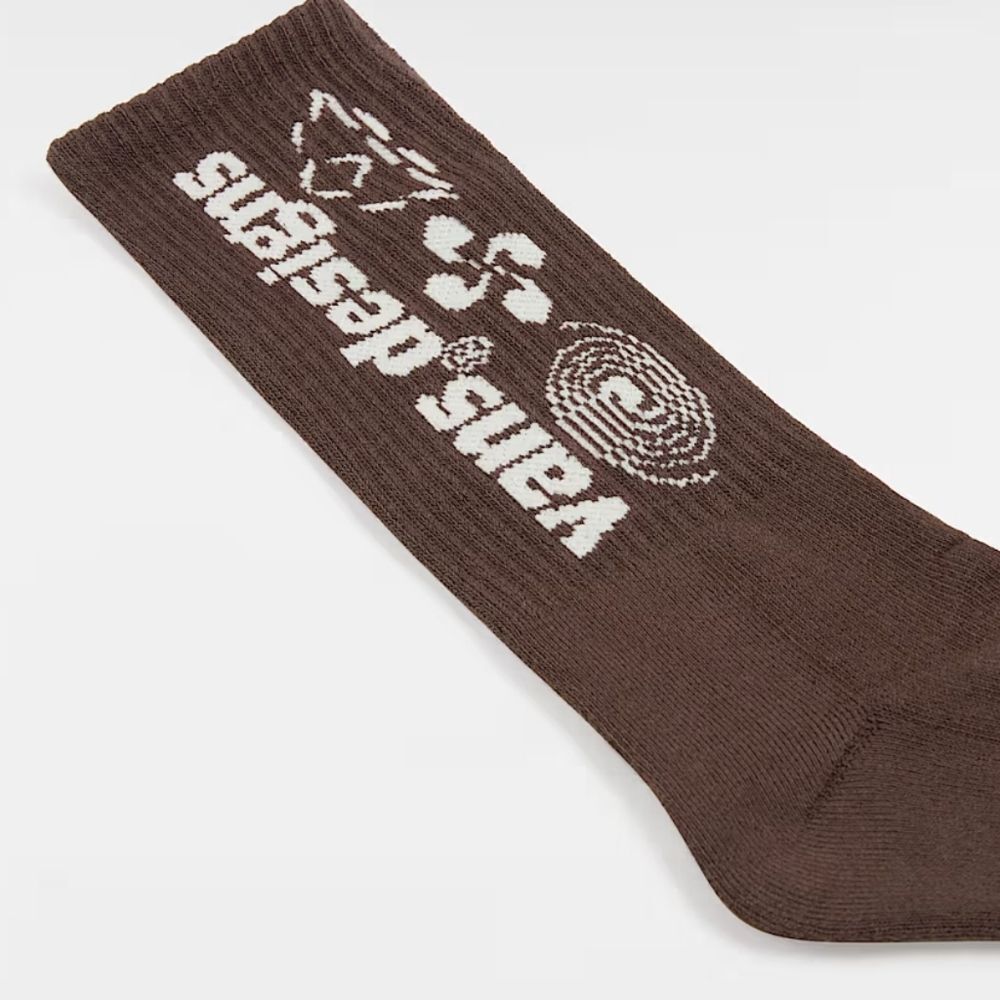 Vans Pursuit Crew Socks- Brown
